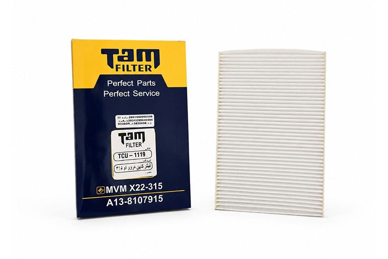 فیلتر کابین ام وی ام X22-315 | تام فیلتر (TAM) | TCU-1119